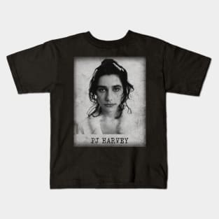 Pj Harvey // old school minimalist Kids T-Shirt